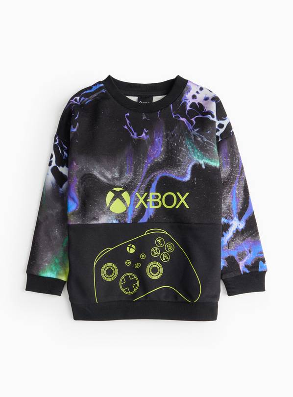 XBOX Black Space Dye Sweatshirt 5 years